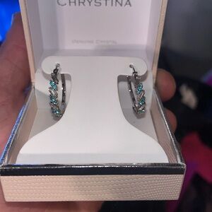Genuine Chrystal earrings